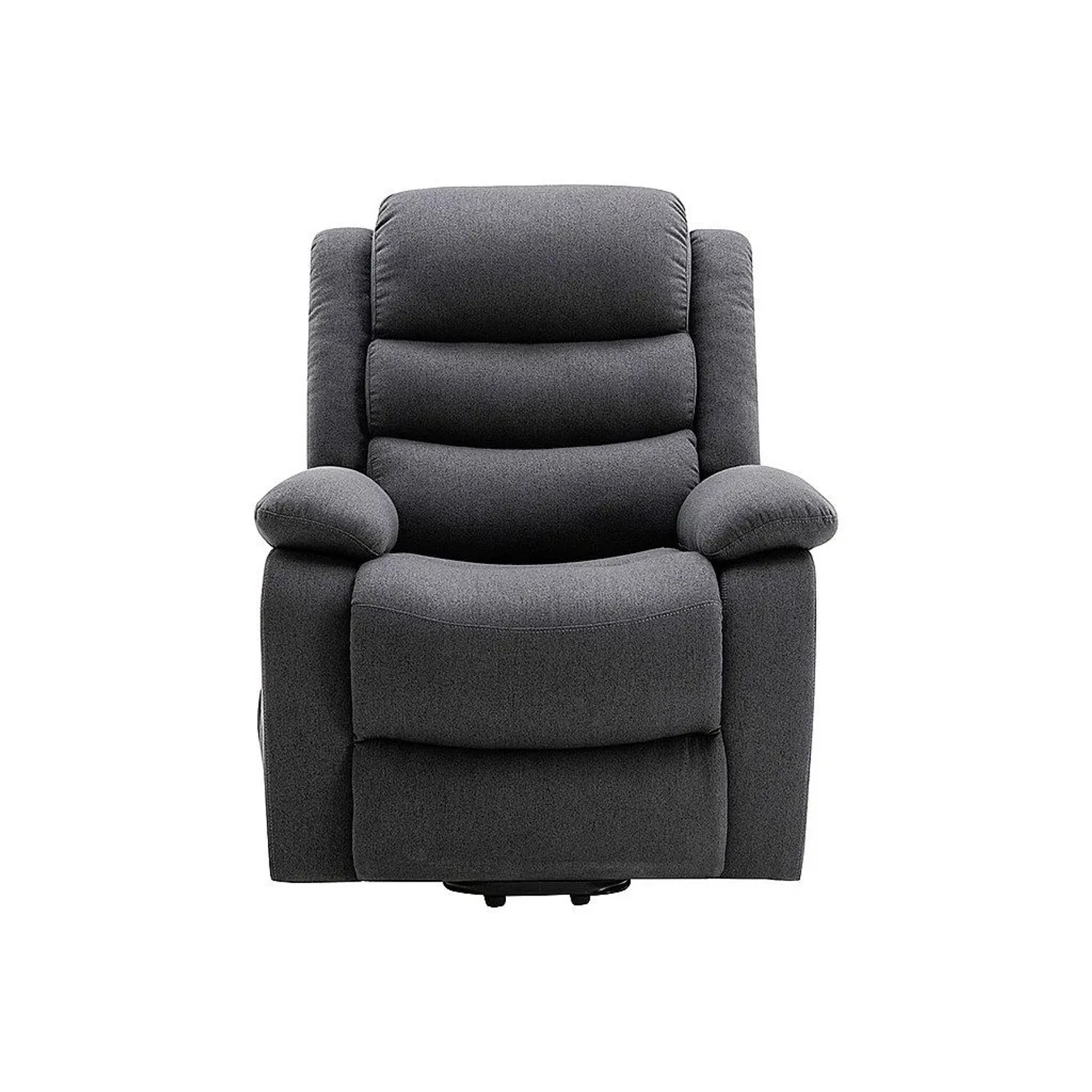 Vente-unique Sessel Mit Gerader Rückenlehne Nadine Anthrazitgrau 94 cm