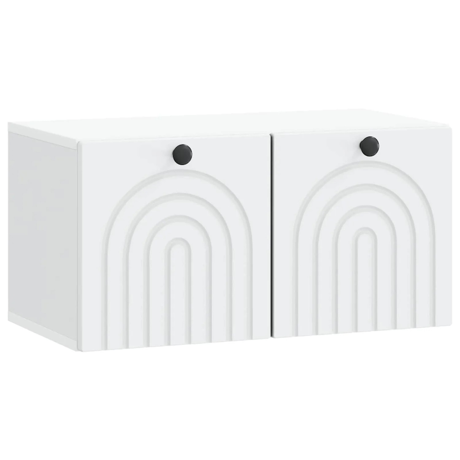 vidaXL Wandmontierter TV-Schrank Weiß 59,5 x 31 x 30 cm Holzwerkstoff 898195