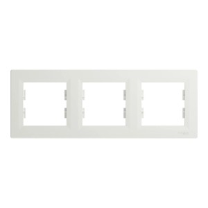 Schneider Electric ASFORA 3-Fach Rahmen Horizontal Weiss EPH5800321D