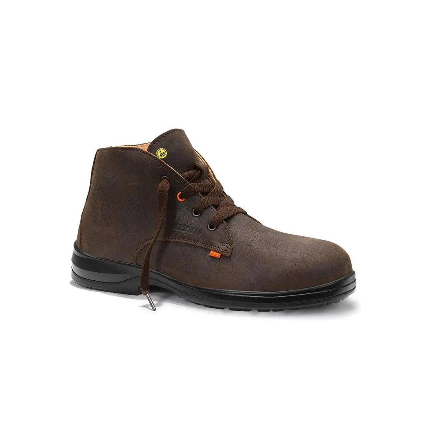 ELTEN Sicherheitsschnürstiefel NIKOLAS XXB BROWN Mid ESD S3S Größe 41
