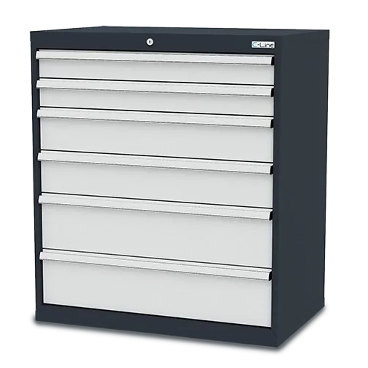 Simplaflex Schubladenschrank mit 6 Schubladen BxTxH 900 x 575 x 1020 mm