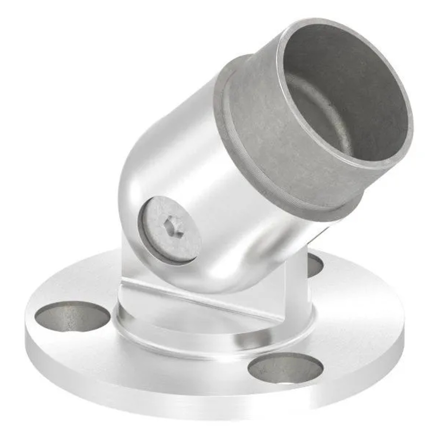 FeNau Wandhalter V2A Für Rohr 42,4 X 2,0 mm Flexibel