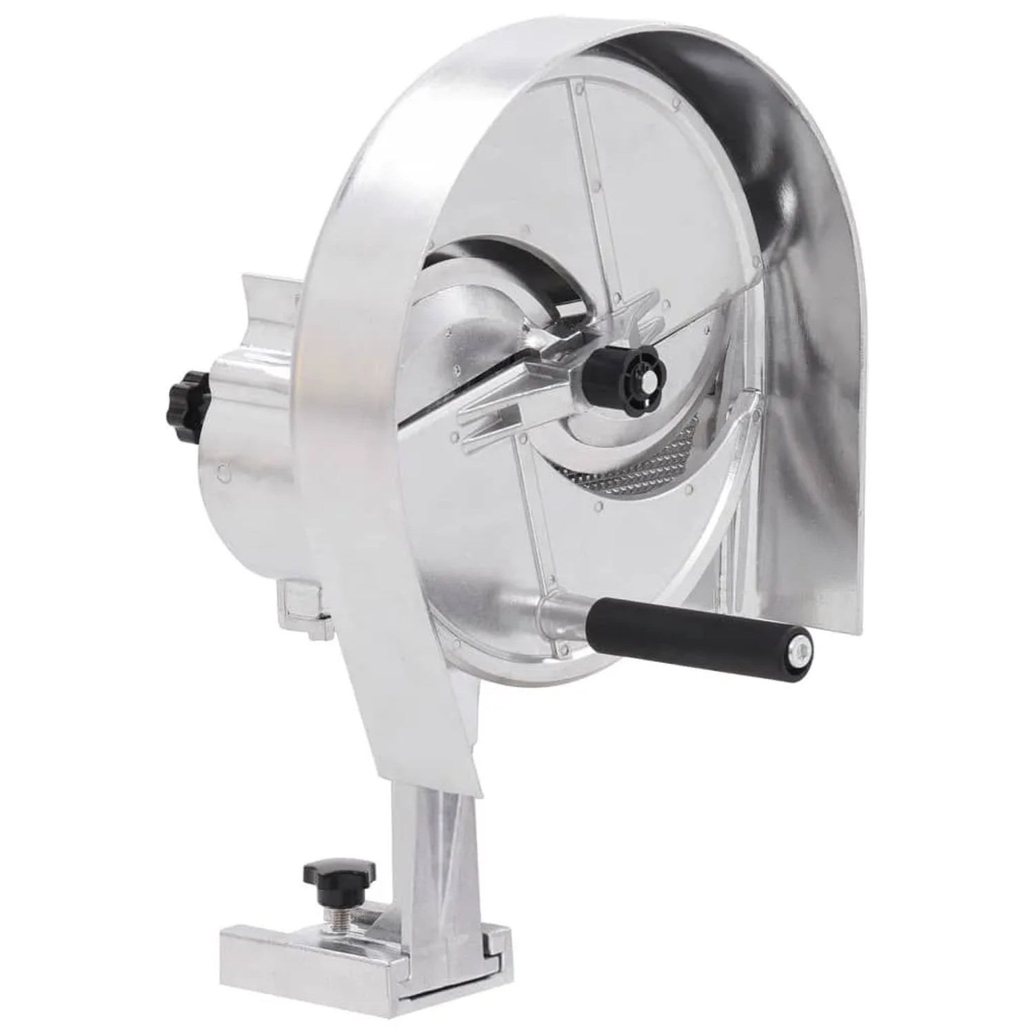 vidaXL Manueller Gemüseschneider Silbern 22 x 44,5 cm Aluminium 50957