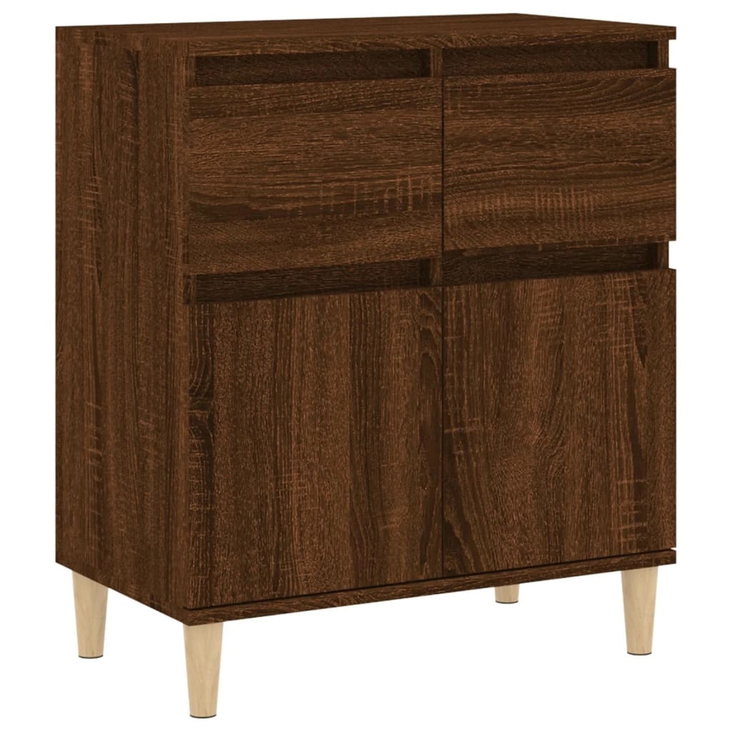 vidaXL Sideboard Braun Eichen-Optik 60x35x70 cm Holzwerkstoff 819683