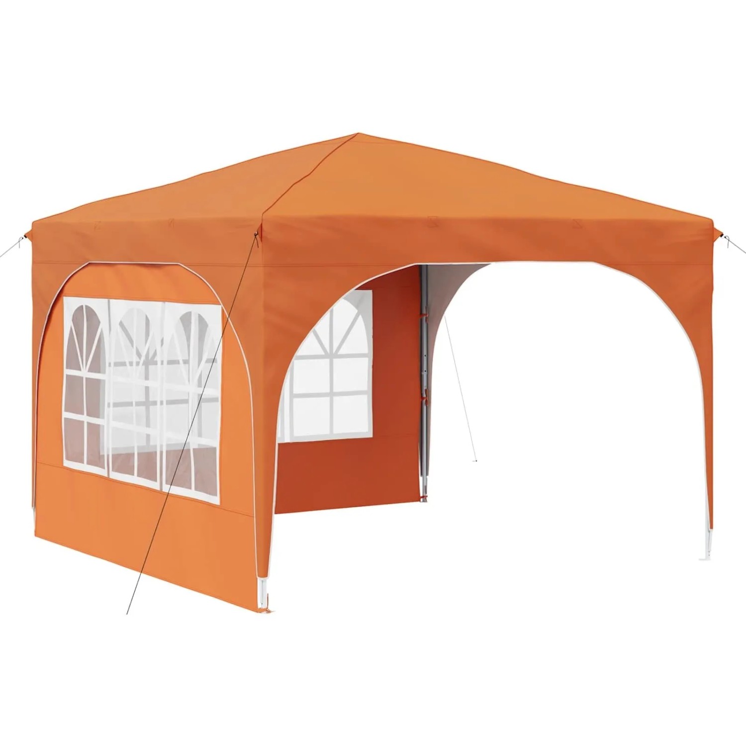 vidaXL Pop-Up Partyzelt 290 x 290 x 245 cm Orange 42019866