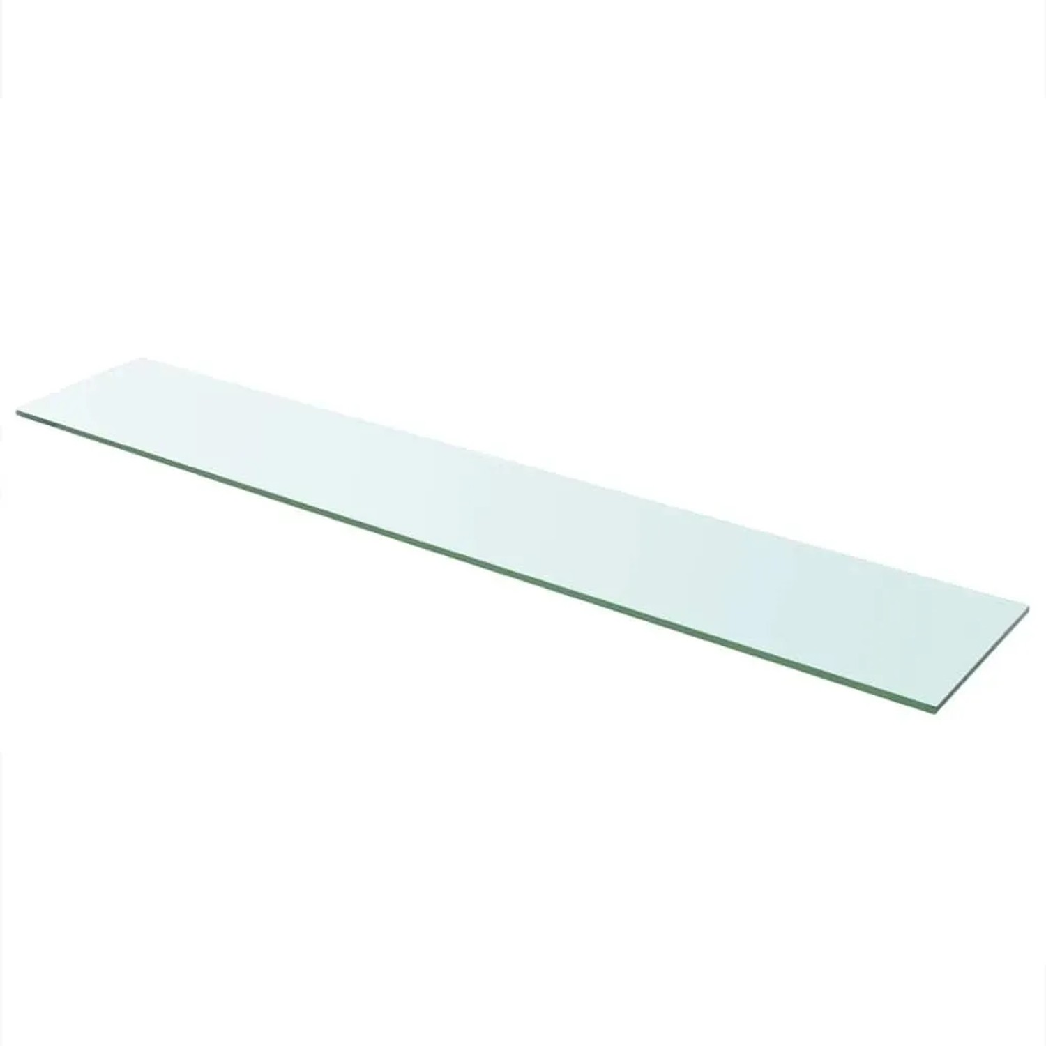 vidaXL Regalboden Glas Transparent 110 cm x 20 cm 243849