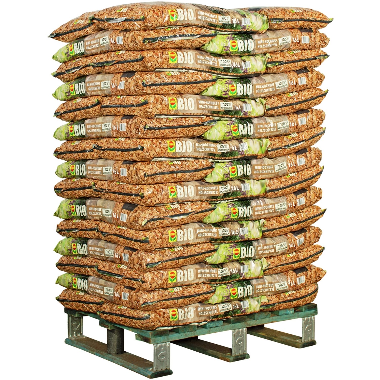Compo BIO Holzschnitzel (für MiniHochbeete) 45x16 l kaufen bei OBI