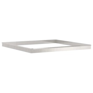 vidaXL Schneckenzauns 20 Stk Silber Edelstahl 874885