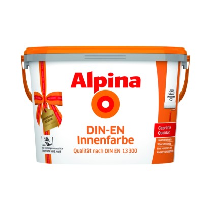 Alpina DIN EN Innenfarbe Jubiläum Weiß Matt