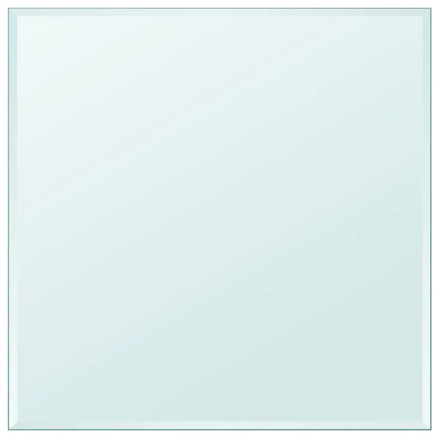 vidaXL Tischplatte aus Gehärtetem Glas Quadratisch 700x700 mm 243631