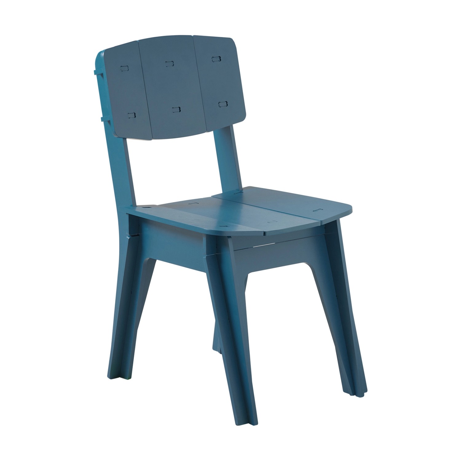 SoBuy Küchenstuhl Schreibtischstuhl mit Rücklehne Sitzhöhe 46cm Blau HFST01 günstig online kaufen