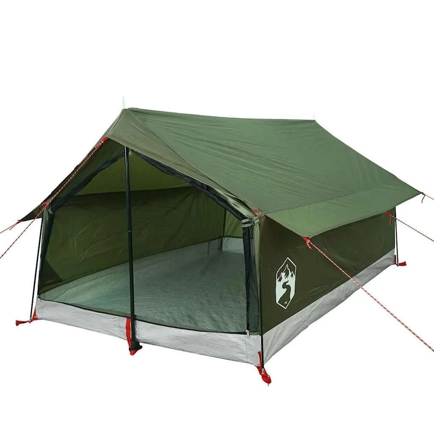 vidaXL Campingzelt 2 Personen Olivgrün Wasserdicht 4009621