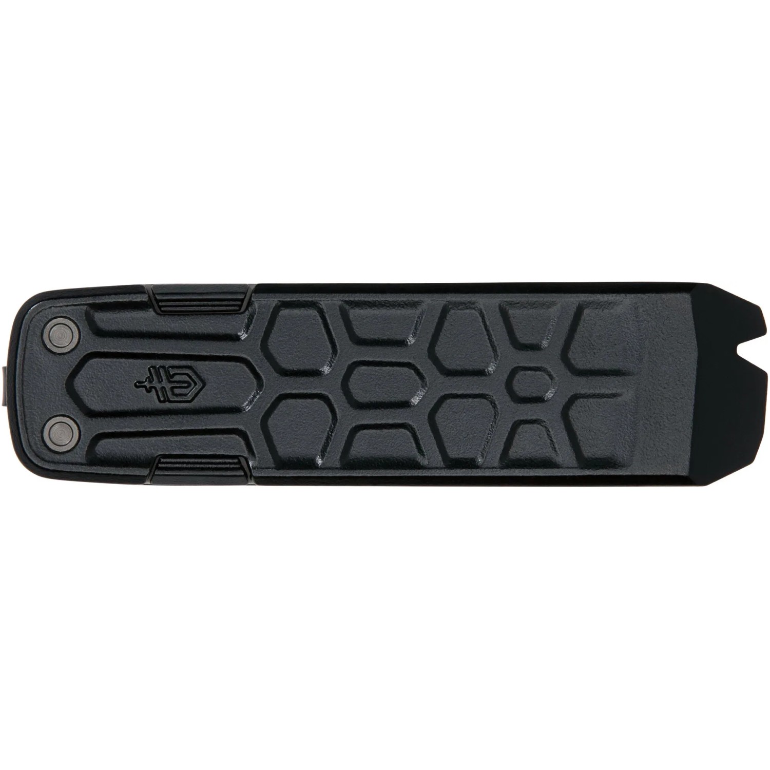 Gerber Lockdown Slim Pry Multitool geschlossen, mit Stahlkonstruktion und Taschenclip.