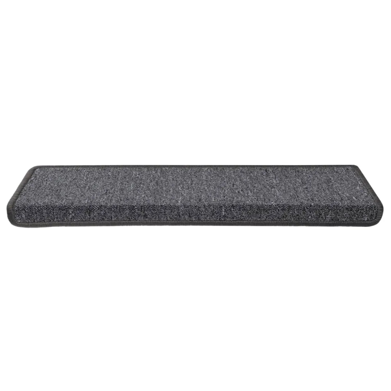 VidaXL Stufenmatte, grau-schwarz, 65x21cm, 15er Set. Treppenschutz und Dämpfung für Ihr Zuhause.