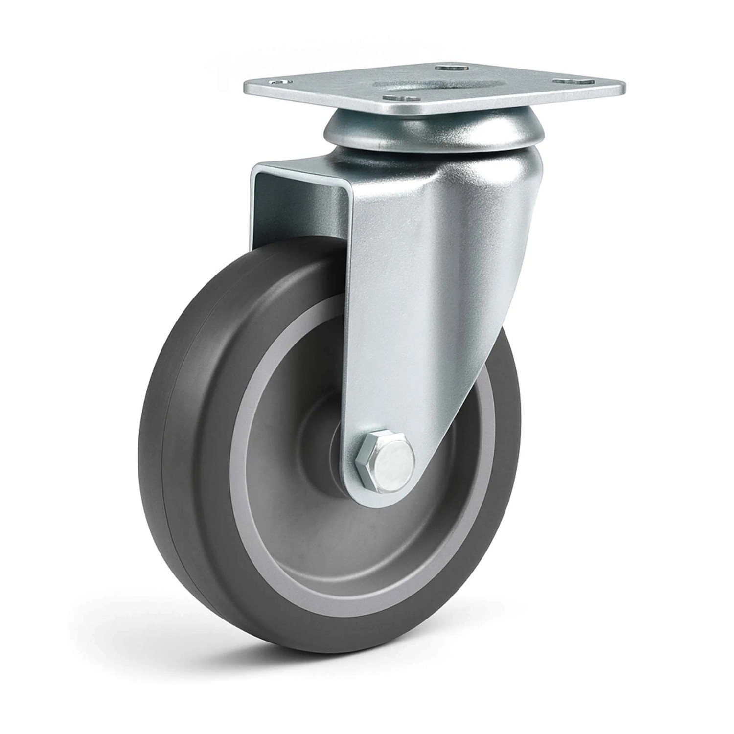 Wiltec Lenkrolle O. Bremse Transportrolle Laufrolle 75Mm 75Kg Möbelrolle