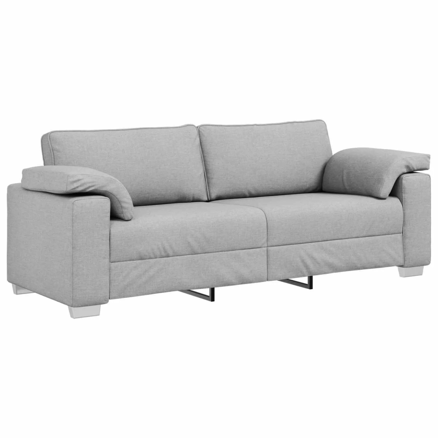 Thumbnail - vidaXL Sofa Wolkengrau 219 x 80 x 82 cm Stoff 4105245