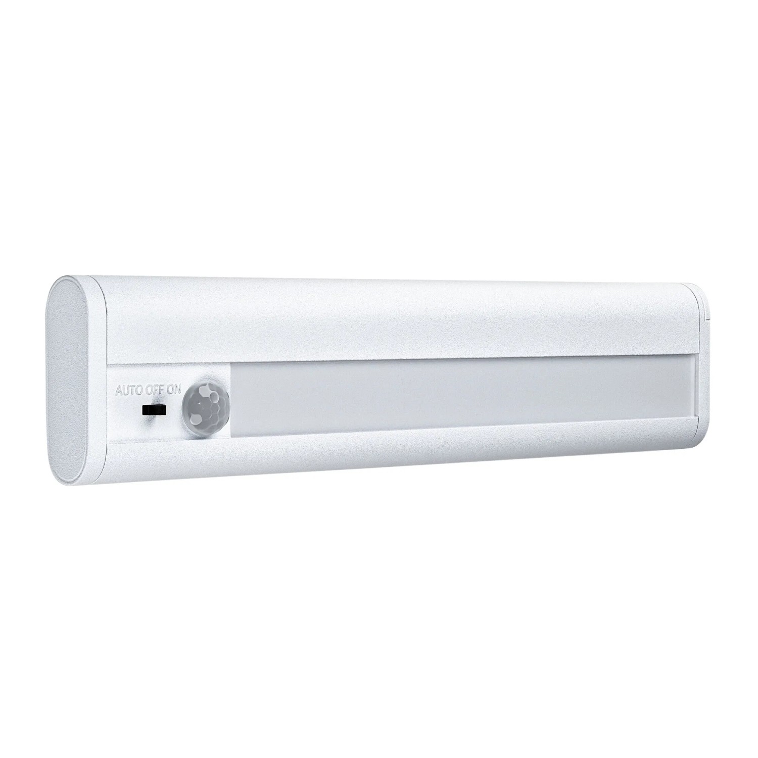 Weiße Ledvance LED Unterbauleuchte Linear mit Tag- und Nachtsensor.