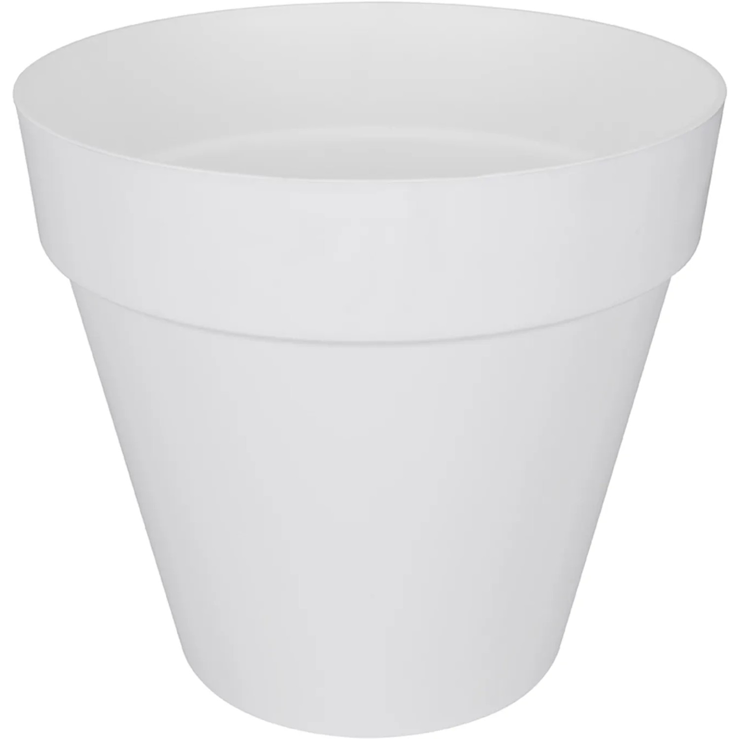 Elho Blumentopf Loft Urban Rund Ø 20 cm Weiß