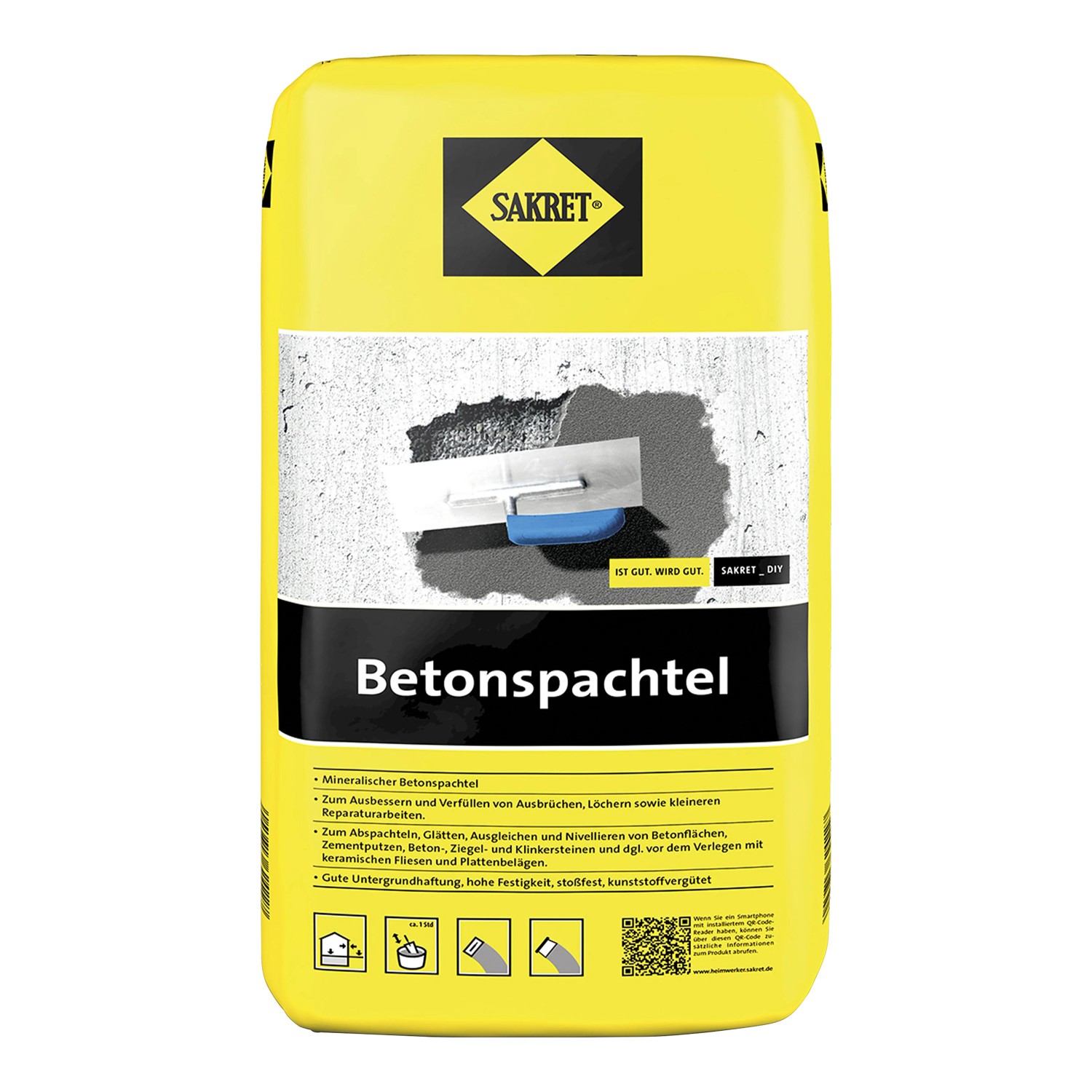 Sakret Betonspachtel 25 kg