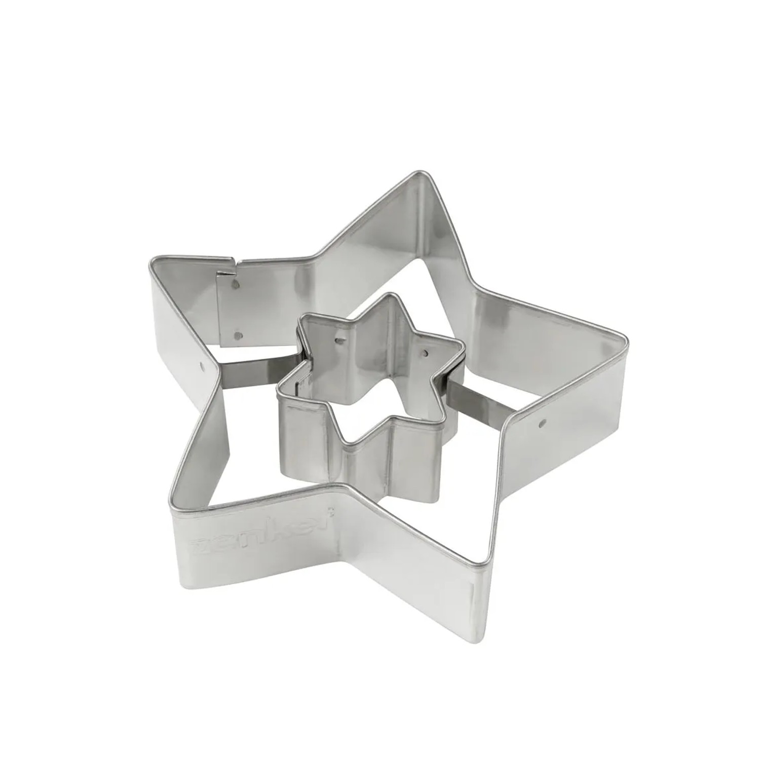 Zenker 5er Set Stern-Ausstechformen – Edelstahl, Perfekt Für Kekse & Deko