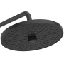 Ideal Standard Regendusche A7212XG Ceratherm T25+ in Schwarz Matt, Detailaufnahme der Brause.