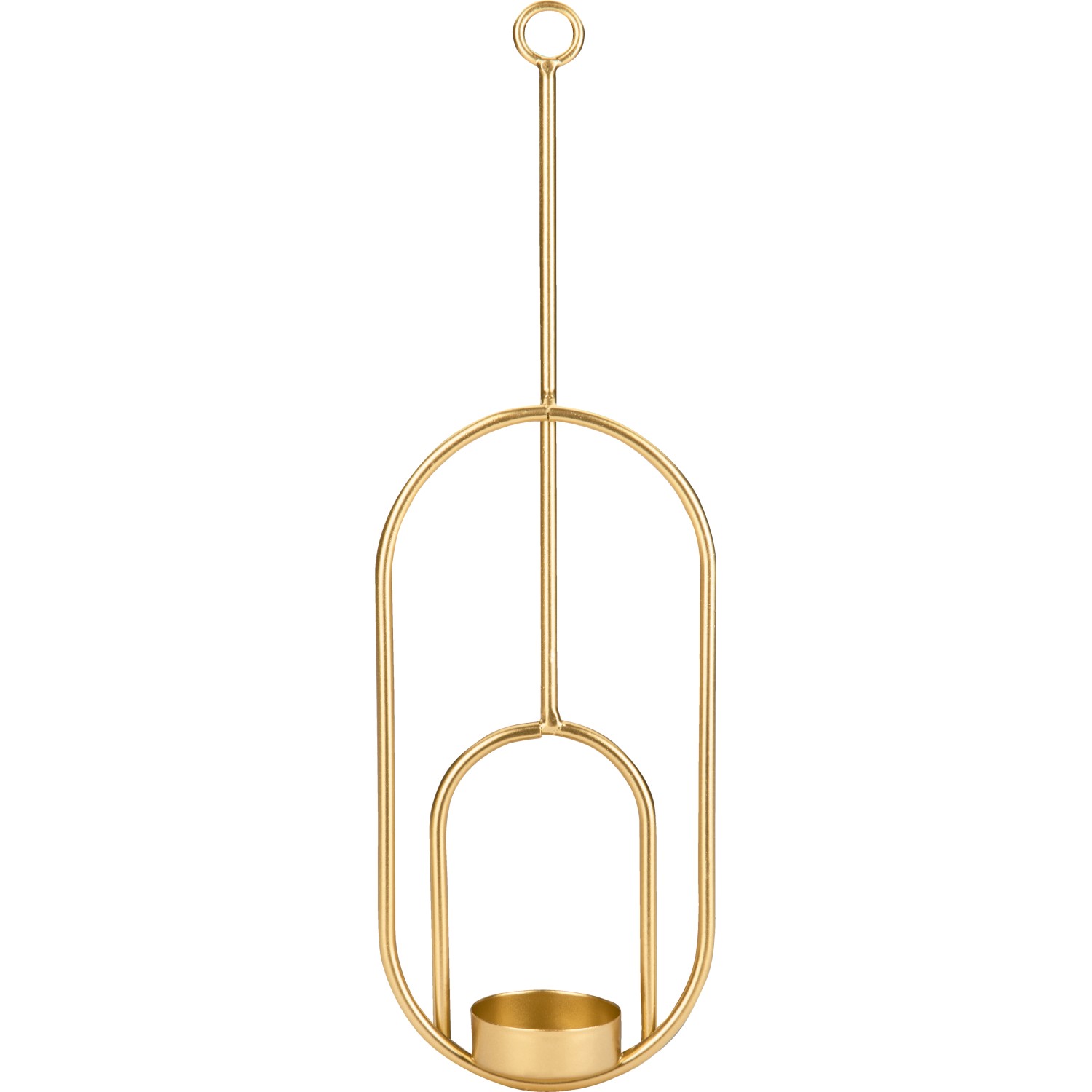 Teelichthalter Hängend Modern Antique 31,7 cm x 9,6 cm x 4,2 cm Gold günstig online kaufen