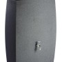 Arves Regentonne Noblesse 275 l in Schwarz Granit mit Wasserhahn für den Garten.