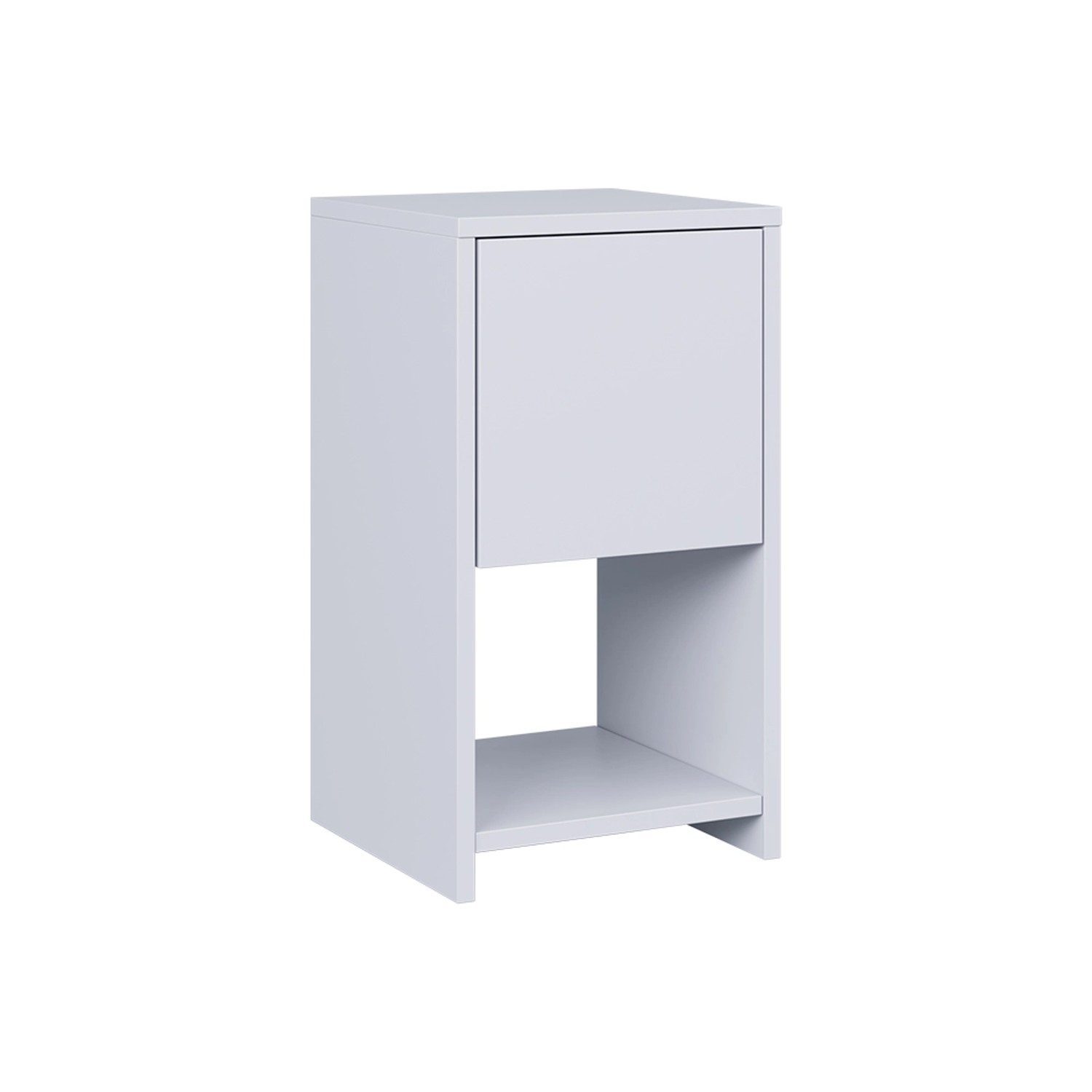 Vicco Nachttisch Evo Weiß 30 x 55 mit Schublade