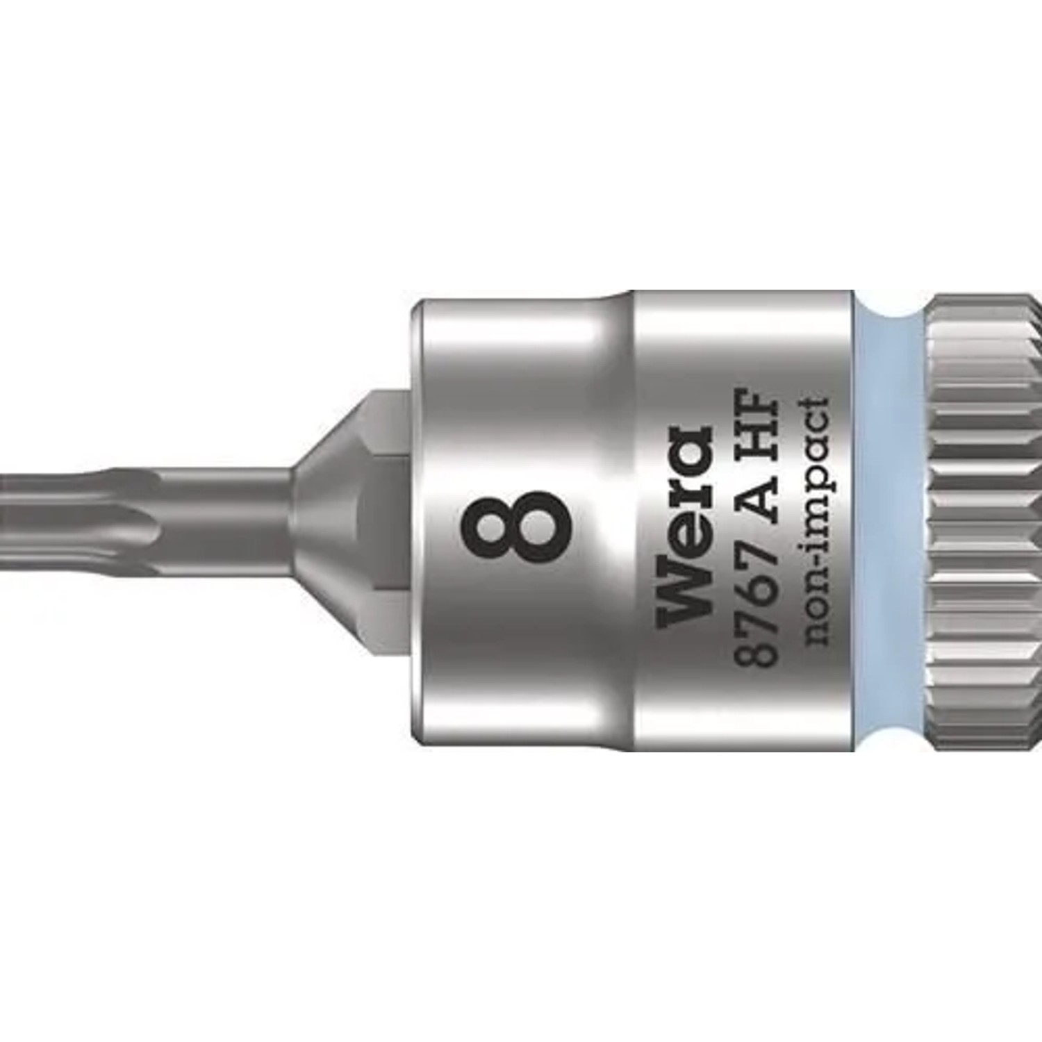 Wera Steckschlüsseleinsatz 8767 A HF TORX 1 4 Zoll T8 Länge 28 Mm 5003360001