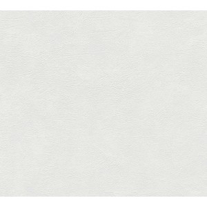 Weiße, überstreichbare Vliestapete mit Putzstruktur von Bricoflor für Büro und Flur.