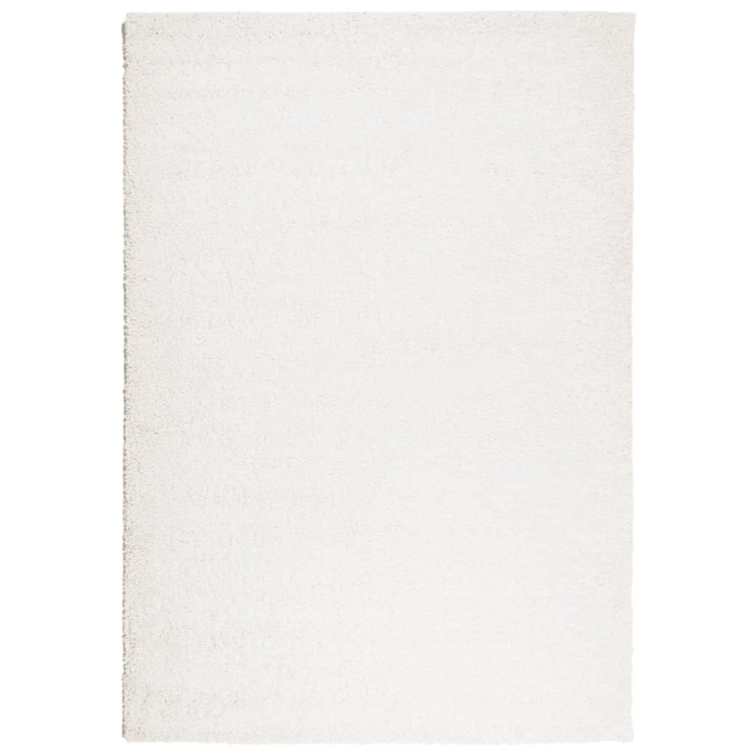 vidaXL Teppich Shaggy Hochflor Modern Creme 140x200 Cm 1955955 günstig online kaufen