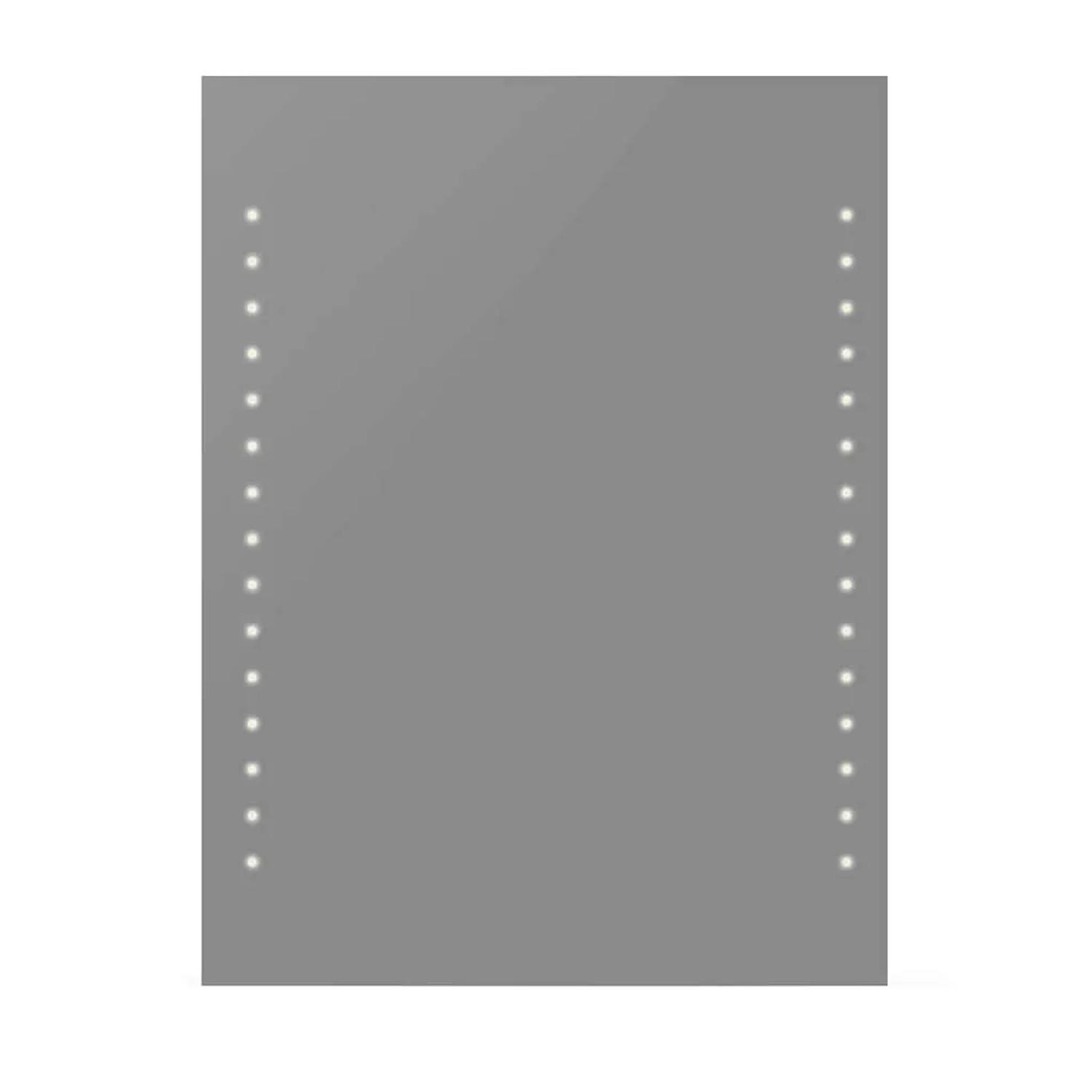 vidaXL Badspiegel mit LED-Leuchten 60×80 cm 240512
