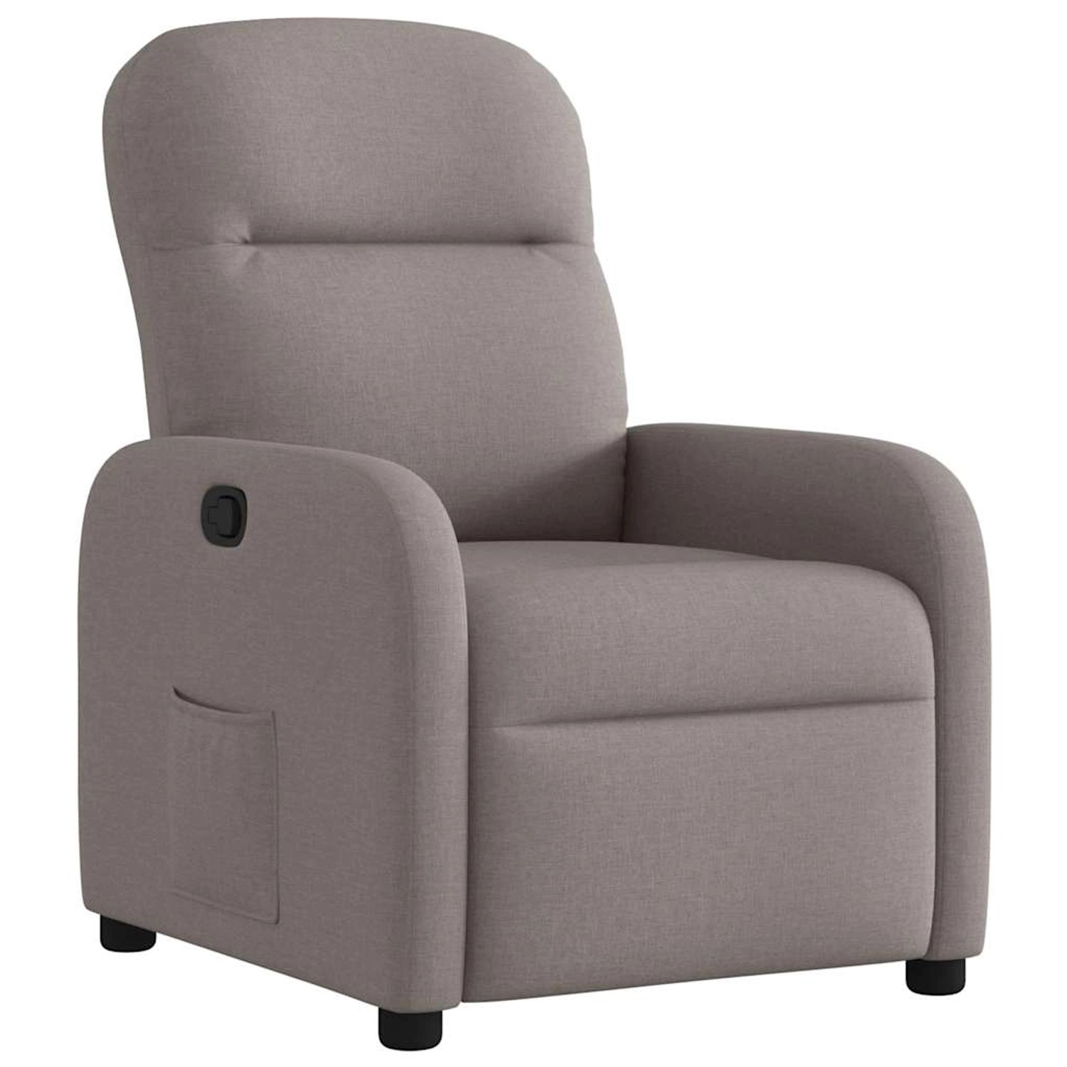 vidaXL Relaxsessel Taupe Stoff 4015529
