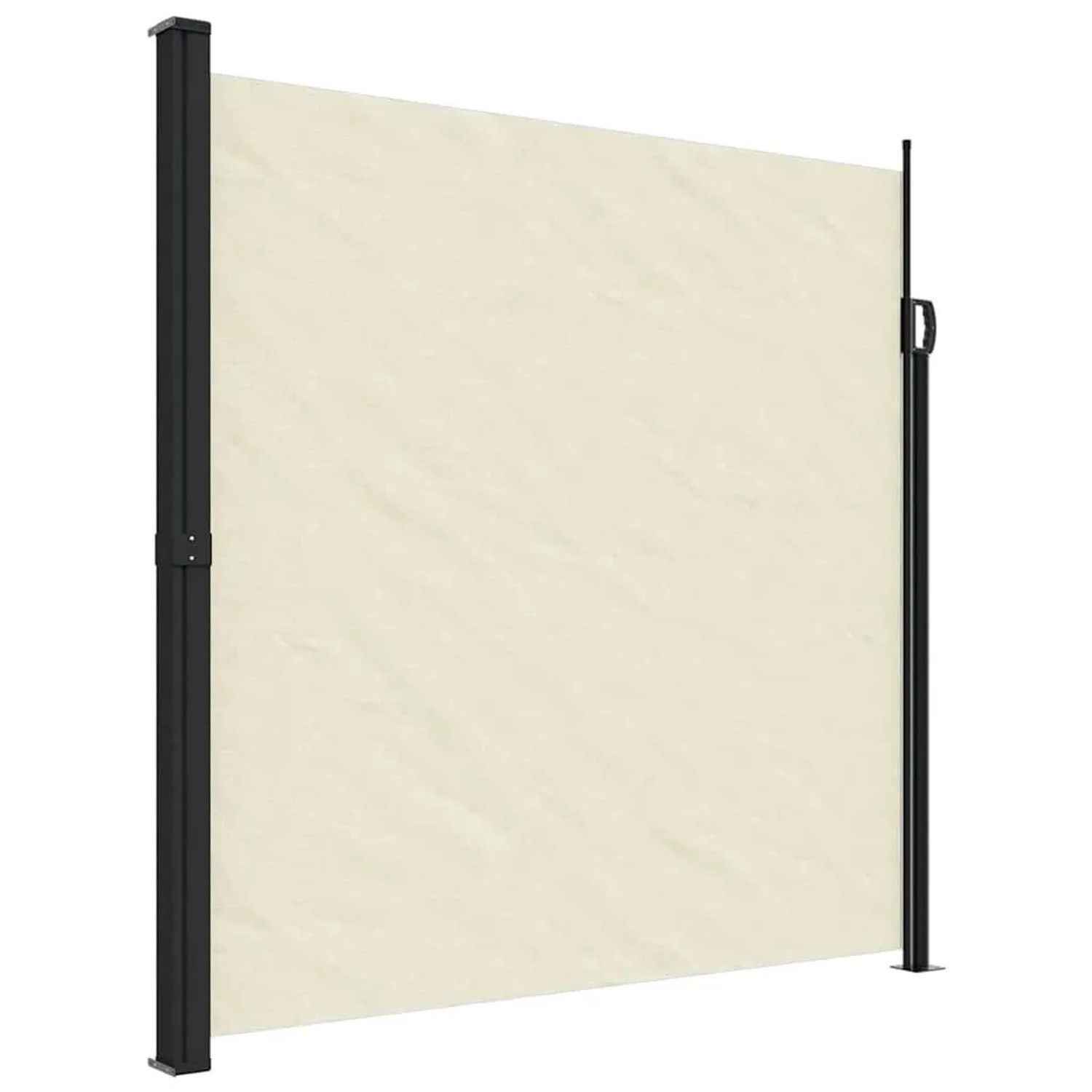 vidaXL Seitenmarkise Ausziehbar Creme 200x300 cm 4004355