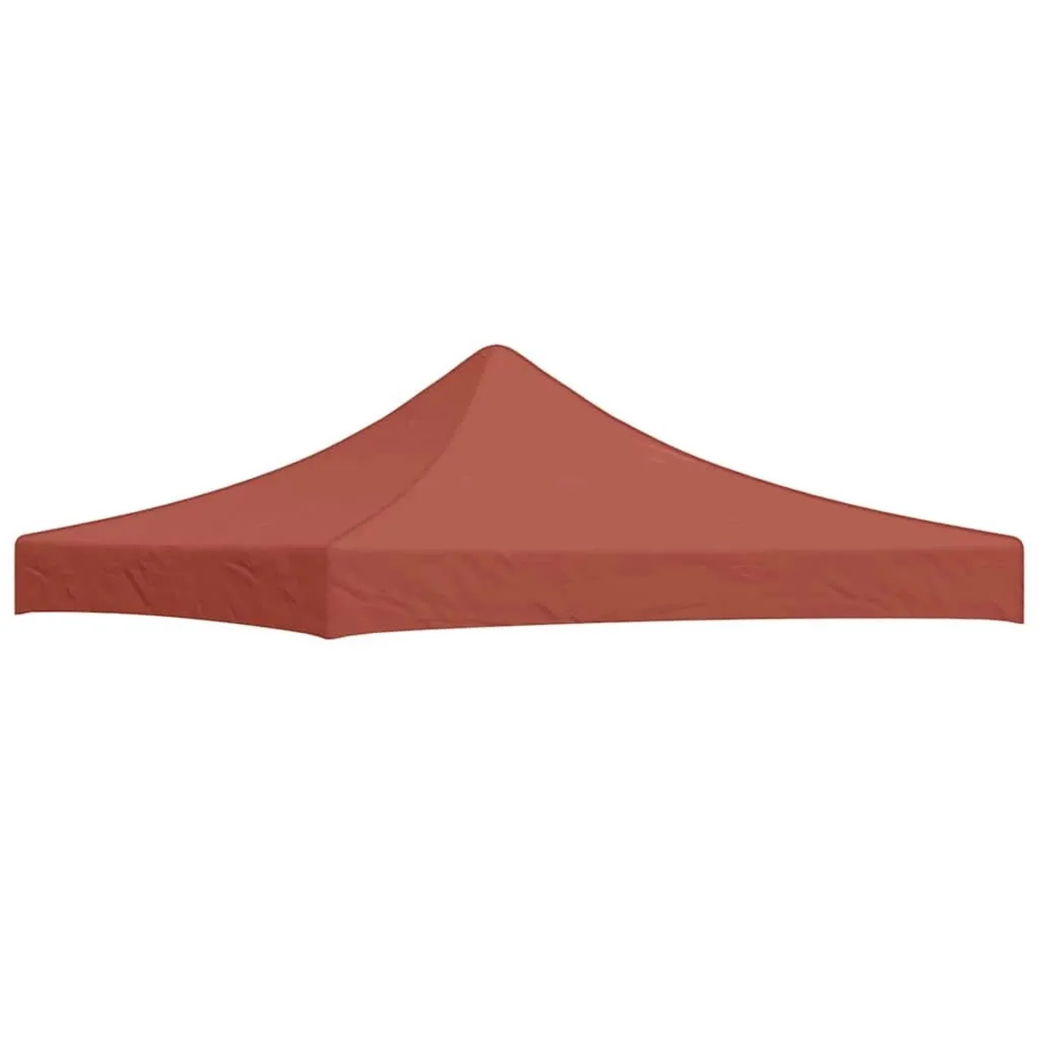 vidaXL Partyzelt-Dach 3x3 m Terrakotta-Rot 270 g/m² 315324