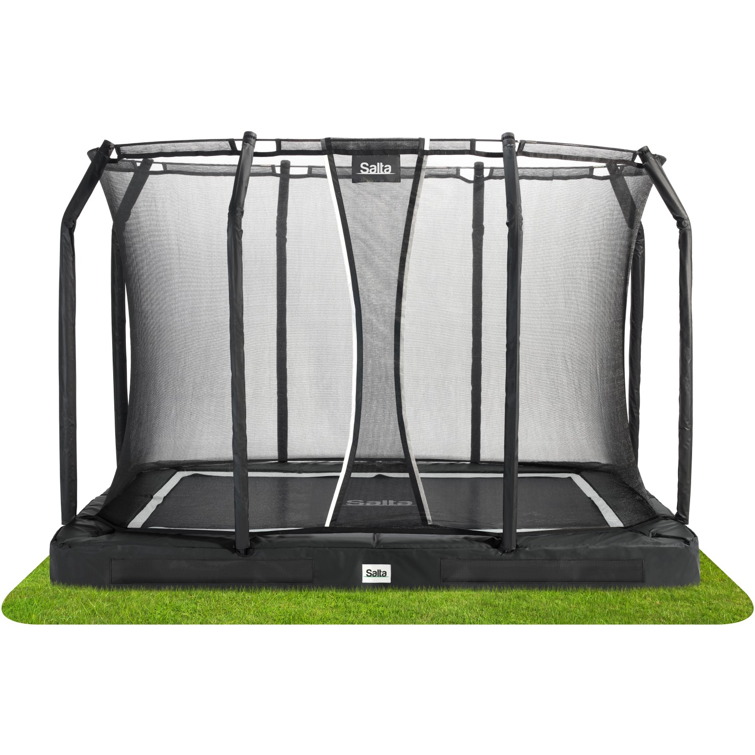 Salta Trampolin Premium Ground 305 cm x 214 cm Schwarz