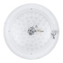 Innenansicht der runden, dimmbaren LED-Deckenleuchte Manni, 38,5 cm, mit LED-Leuchtmittel und Elektronik.