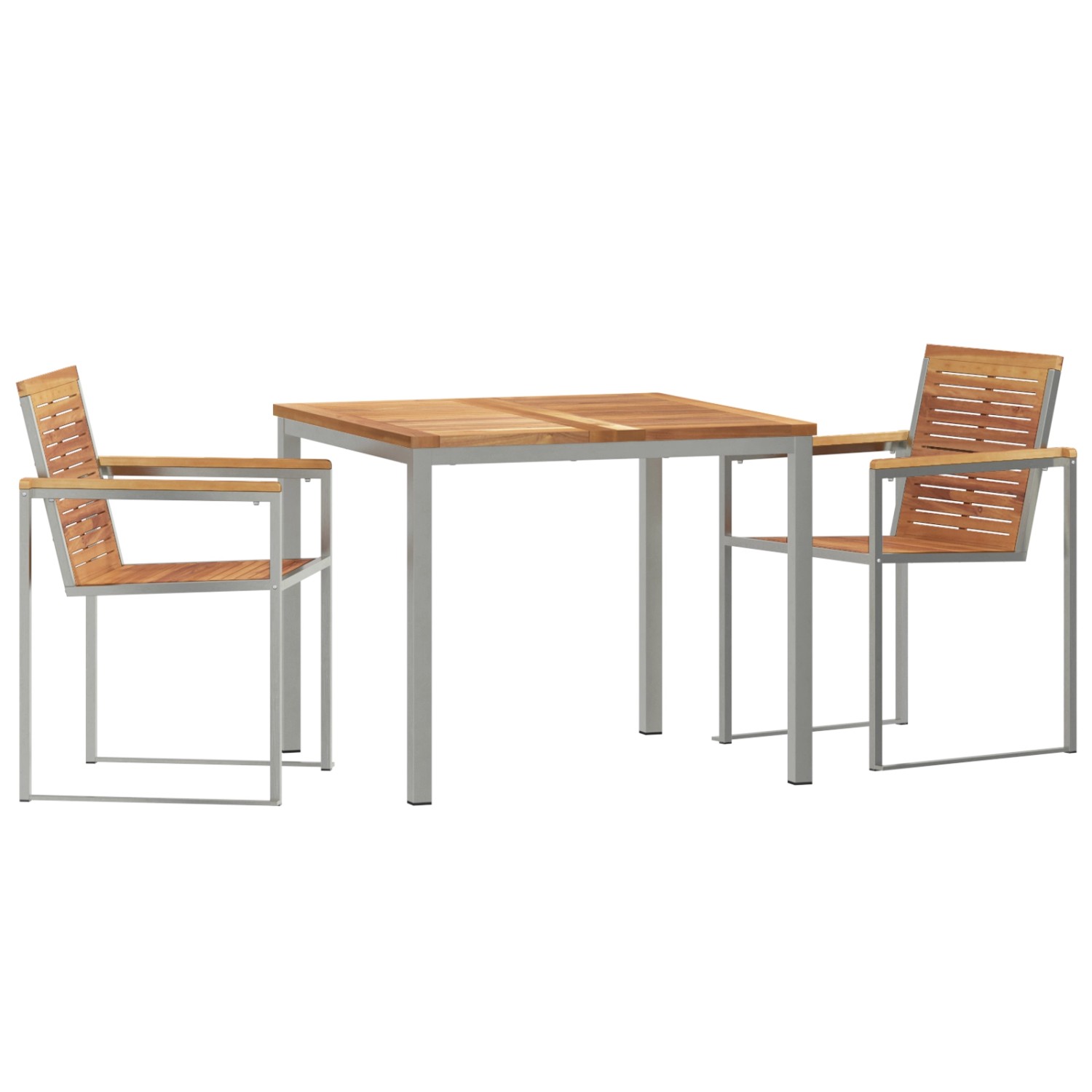 vidaXL 3-Teiliges Garten Essset aus Massivem Teakholz 3334821 günstig online kaufen