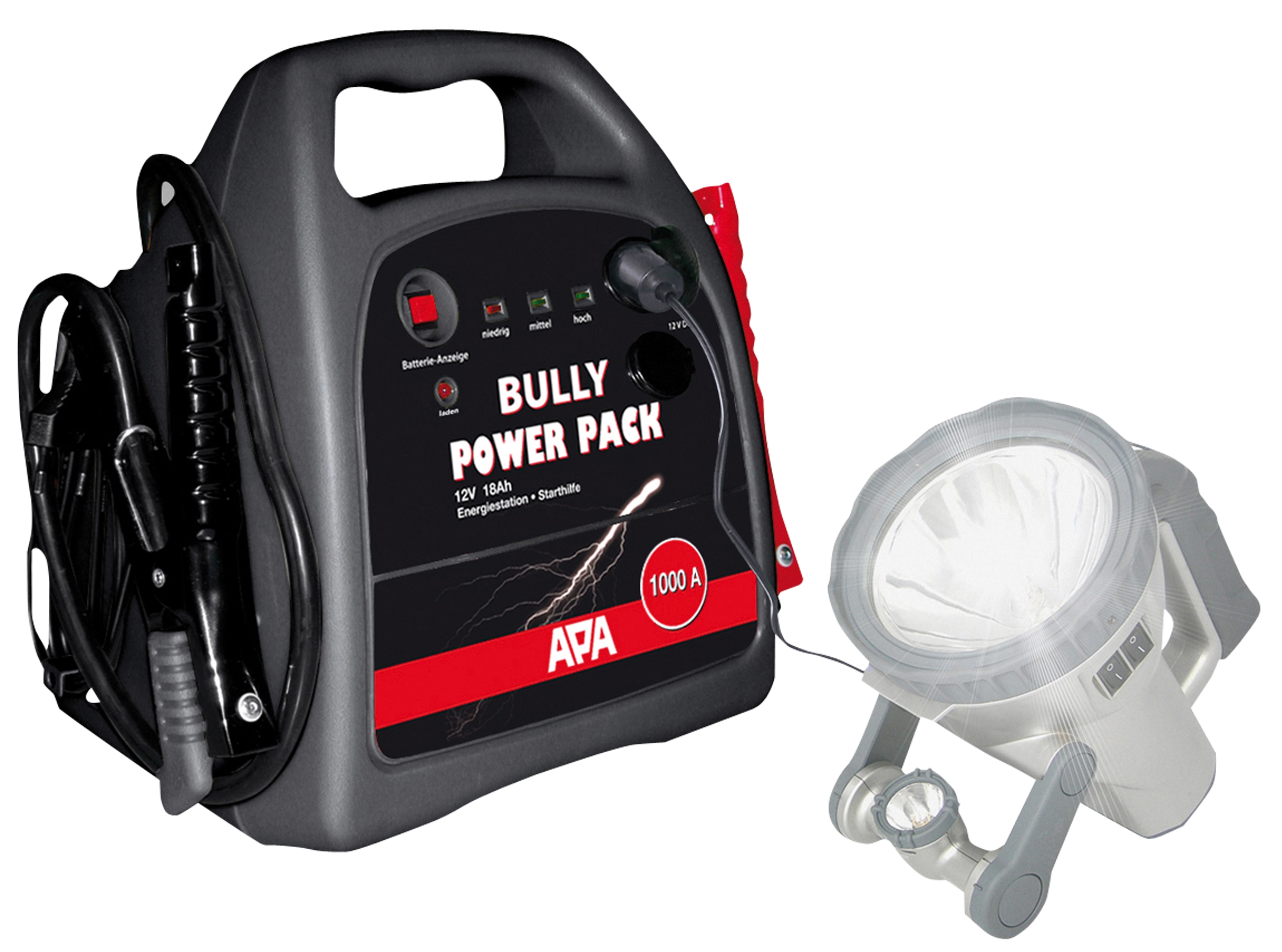 Bullwing Powerpack Starthilfe 12V Powerbank Starthilfegerät Auto