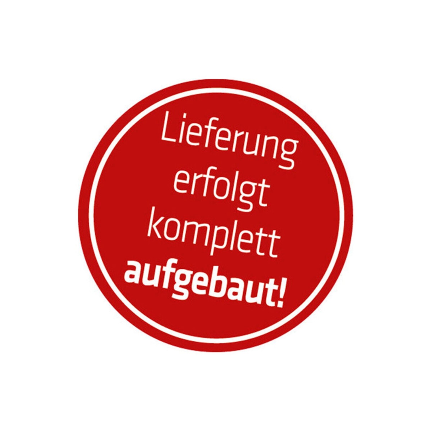 Hinweis: Strandkorb wird komplett aufgebaut geliefert!