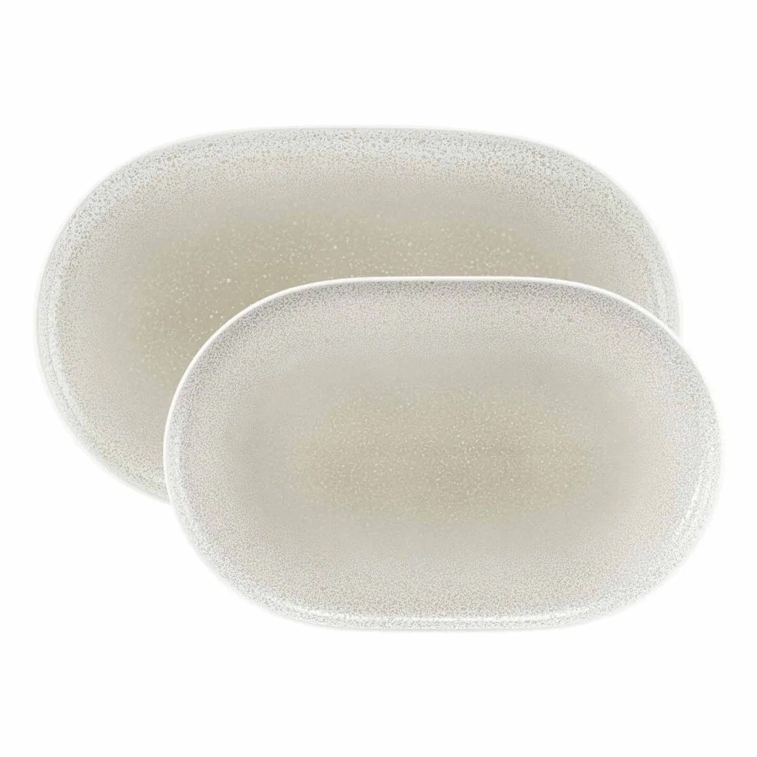Seltmann Weiden Sento Home Servierplatten-Set 2-teilig Aura Cream