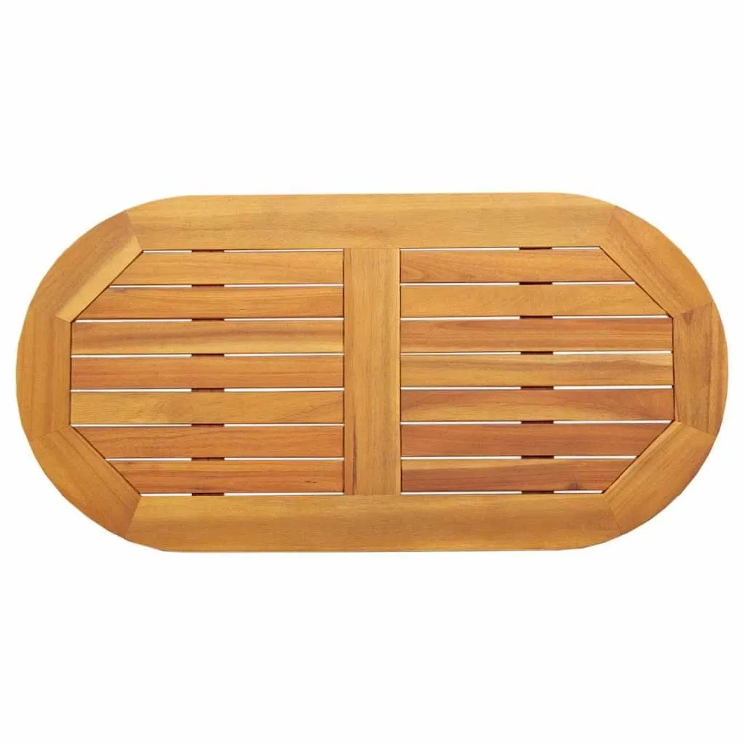 vidaXL Tischplatte Öl-Natur 90 x 45 x 2 cm Massivholz Akazie 4108099