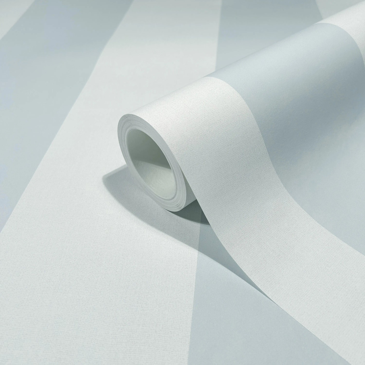 Marburg Vliestapete Blockstreifen Modern 10,05 m x 0,53 m Blau