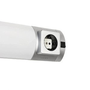 EASYLIGHT LED Wandlampe Mit Steckdose Schalter 6500 K 67,7 cm Breit