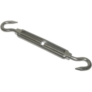 Beetex Gewindespanner mit Haken aus Edelstahl für Sonnensegel Zubehör.