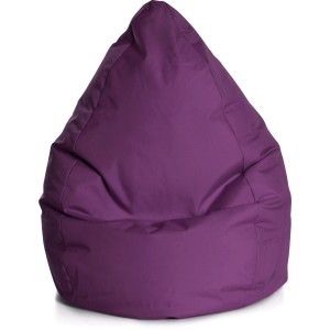 Sitting Point Sitzsack Brava, 120 l, Aubergine. Bequemer, auberginefarbener Sitzsack für Kinder.