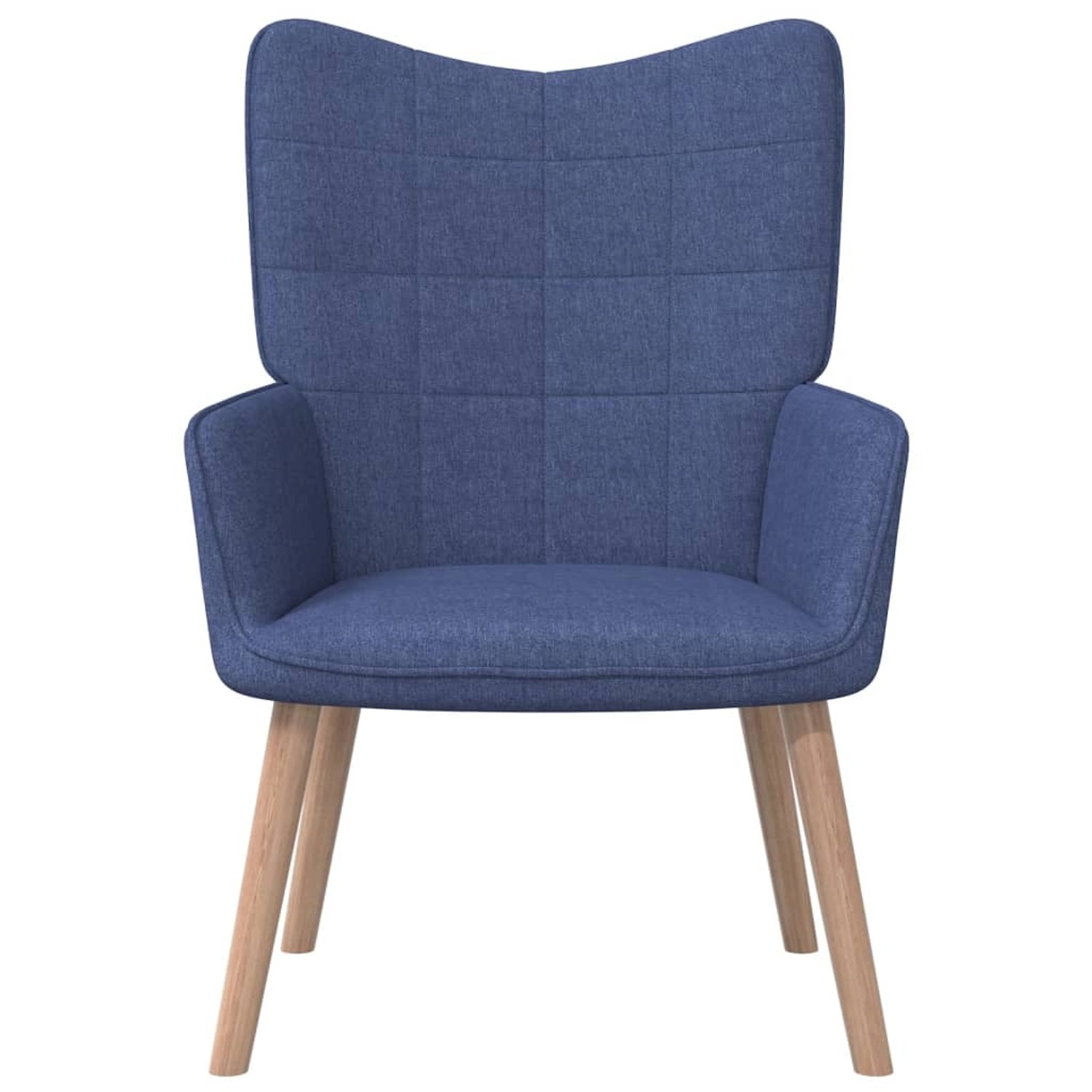vidaXL Relaxsessel Blau Stoff Modell 4
