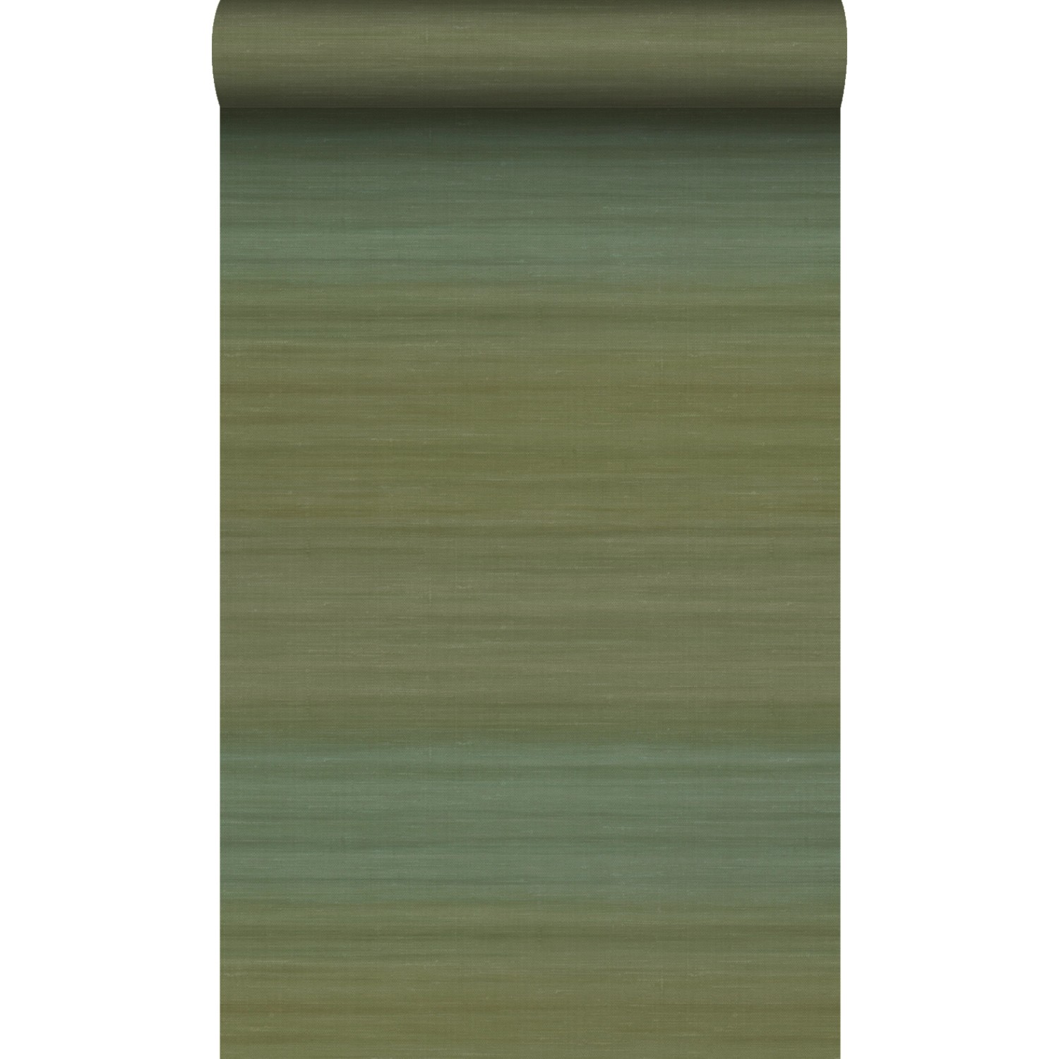 Origin Wallcoverings Tapete Gewebeoptik mit Farbverlauf Moosgrün 53 cm x 10 günstig online kaufen