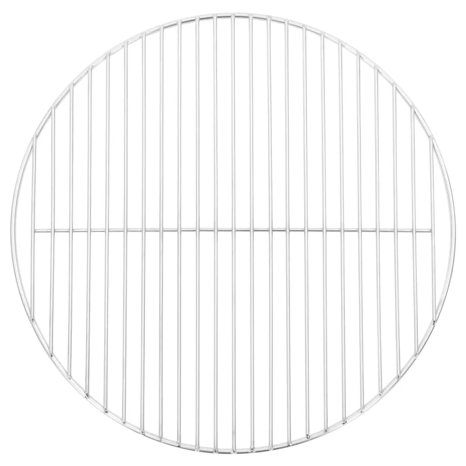 vidaXL Grillrost Rund Ø44,5 cm 304 Edelstahl 4010554