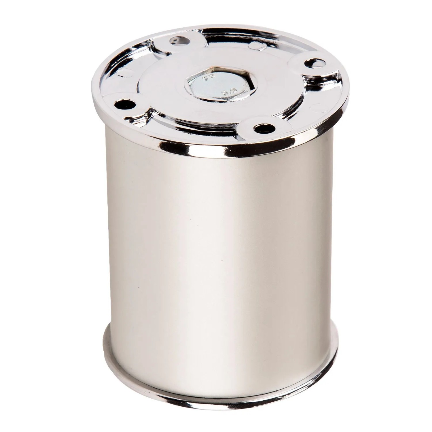 SOTECH Möbelfuß RADO Ø50 mm Höhe 50 mm Aluoptik Chrom Poliert